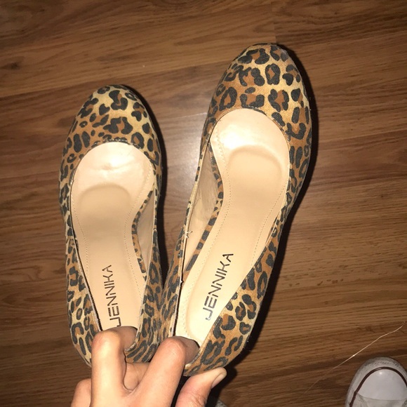 Leopard print pumps. Taking reasonable offers! - Picture 2 of 3